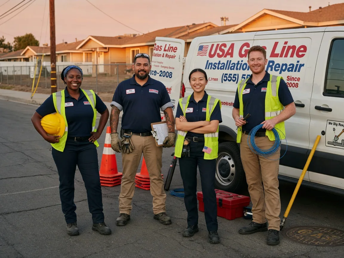 Gas Line Installation company in Stockertown, PA